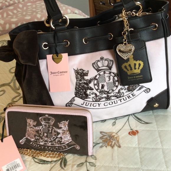 Juicy Couture Handbags - Juicy Couture bag and wallet set